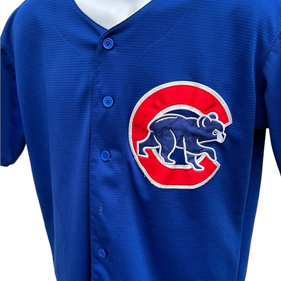 Javier Báez men’s Majestic Chicago Cubs #9 home jersey - Picture 5 of 6